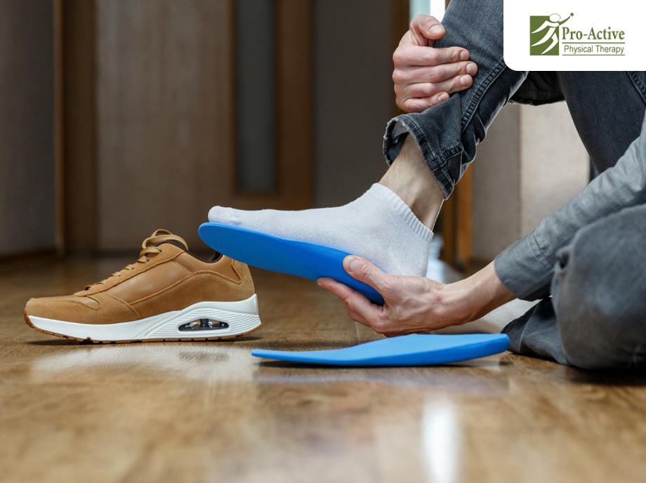 Custom orthotics for foot pain at Proactive Physical Therapy Sunnyvale