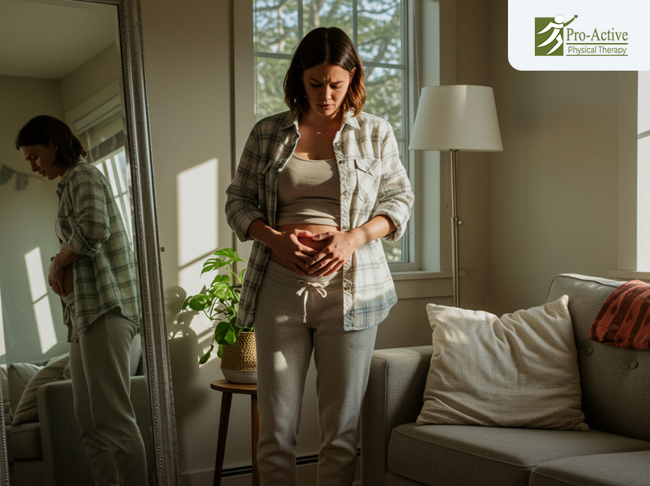 Ab separation explained in Diastasis Recti education guide