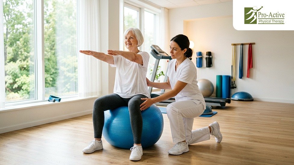 Geriatric physical therapy in Sunnyvale for balance and fall prevention