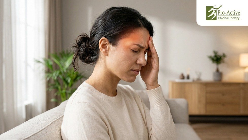 TMJ therapist in Sunnyvale assessing jaw movement and pain