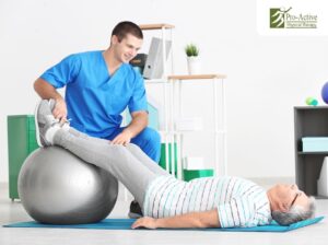 Patient receiving same-day physical therapy treatment in Sunnyvale clinic