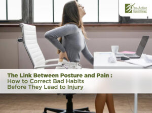 Posture physical therapy program