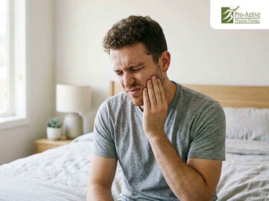 jaw pain from stress TMJ Sunnyvale physical therapy